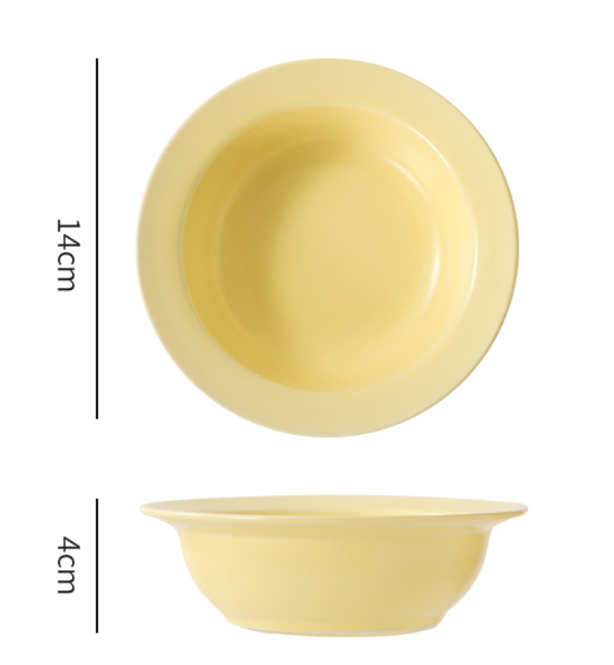 【海外直送】カラフルボウル 皿 深皿 とりわけ皿 プレート かわいい 韓国