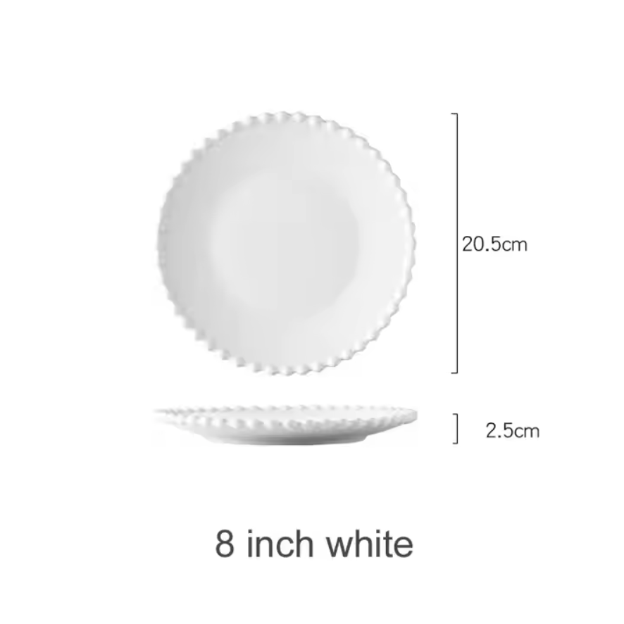 【即納】ホワイトパールシリーズ ボウル プレート 韓国食器