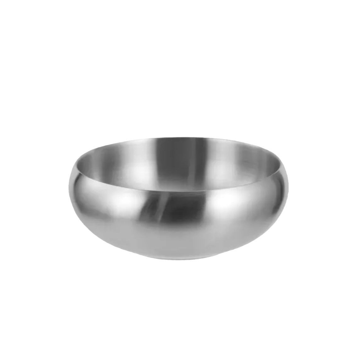 304 Stainless Steel Rice Bowl Double-layer Heat-insulating Bowl Korean-style Mixed Rice Bowl Tableware Bowl Soup Bowl Sesame Sauce Bowl Dipping Bowl