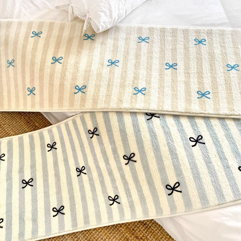 Ins Style Carpet Bedroom Bedside Blanket Long Cute Cartoon Girl Bedside Bedside Mat Room Thickened Bedside Bay Window Mat