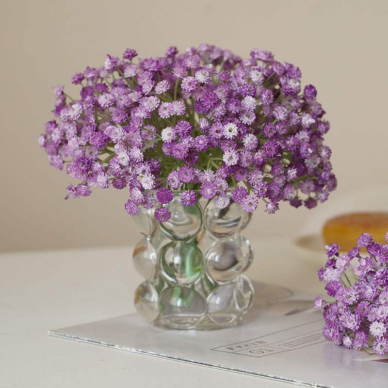 Artificial Starry Sky Home Wedding Decoration Bouquet Feel Soft Glue Small Fresh Mini Bouquet Starry Sky