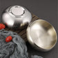 304 Stainless Steel Rice Bowl Double-layer Heat-insulating Bowl Korean-style Mixed Rice Bowl Tableware Bowl Soup Bowl Sesame Sauce Bowl Dipping Bowl