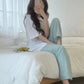 [Price] Summer Plaid Trousers Casual Girl Thin Loose Soft Not Pilling Foreign-style Home Pants