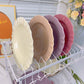 French Straw Hat Plate Deep Plate Pancagia Plate Salad Plate High-class Western Food Plate Dish Household Dishes Good-looking Tableware