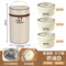 304 shallow bento box - off-white (three packs + insulation bag)