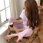 [Price] Summer Plaid Trousers Casual Girl Thin Loose Soft Not Pilling Foreign-style Home Pants