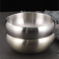 304 Stainless Steel Rice Bowl Double-layer Heat-insulating Bowl Korean-style Mixed Rice Bowl Tableware Bowl Soup Bowl Sesame Sauce Bowl Dipping Bowl