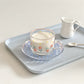 New Products Will Enter The Summer Glass! Ins Style Korean Coffee Cup And Saucer French Afternoon Scented Tea Premium Sense Cup