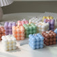 Modeling Rubik's Cube Aromatherapy Candle Wholesale Aroma Home Ornaments Ins Wind Aromatherapy Birthday Candle Creative Accompanying Gift Z