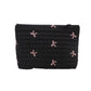 2024 Autumn And Winter New Ins Portable Clutch Bag Women's Fashionable Oxford Cloth Butterfly Printed Large Capacity Cosmetic Bag