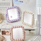 Plain Bead Chain Double-sided Desk Mirror Female Student Home Dormitory Desktop Makeup Mirror Princess Mirror Student HD Mirror