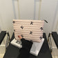 2024 Autumn And Winter New Ins Portable Clutch Bag Women's Fashionable Oxford Cloth Butterfly Printed Large Capacity Cosmetic Bag