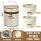 304 shallow bento box - off-white (size size + insulation bag)