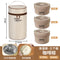 304 light bento box - milk tea color (three packs + insulation bag)