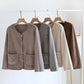 Coral Fleece Coat Women's Flannel Top Outdoor Double-Sided Fleece Women's Warm Thickened Fleece Pajamas Home Clothes